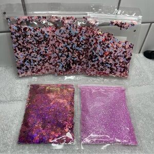 Glitter/Confetti Pack of 5